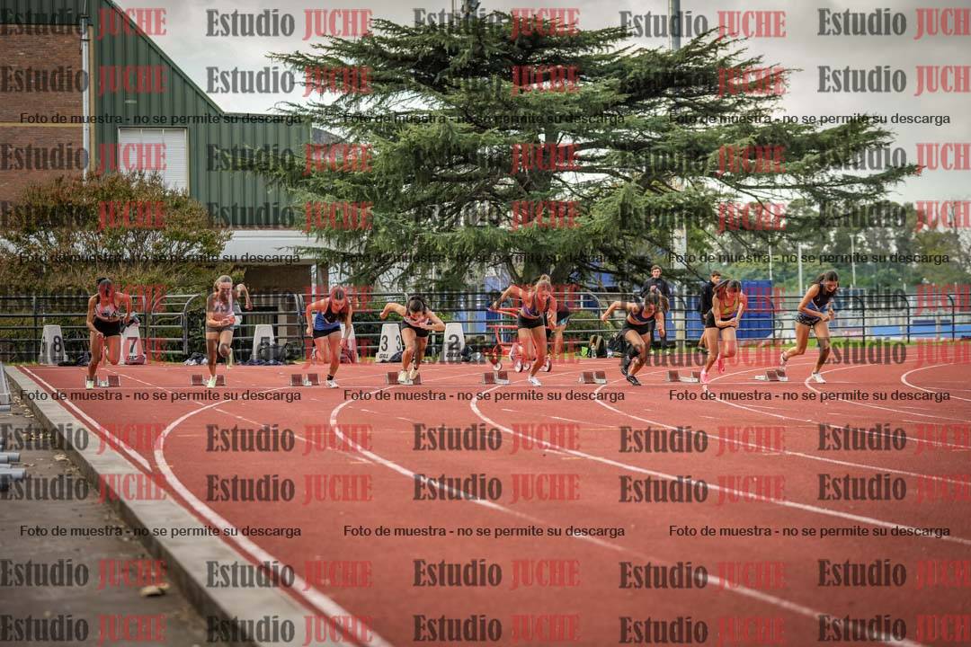 Fotos de los 100 m llanos de mujeres - FINAL