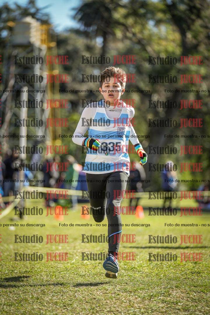Fotos de la llegada del cross de 1500 m