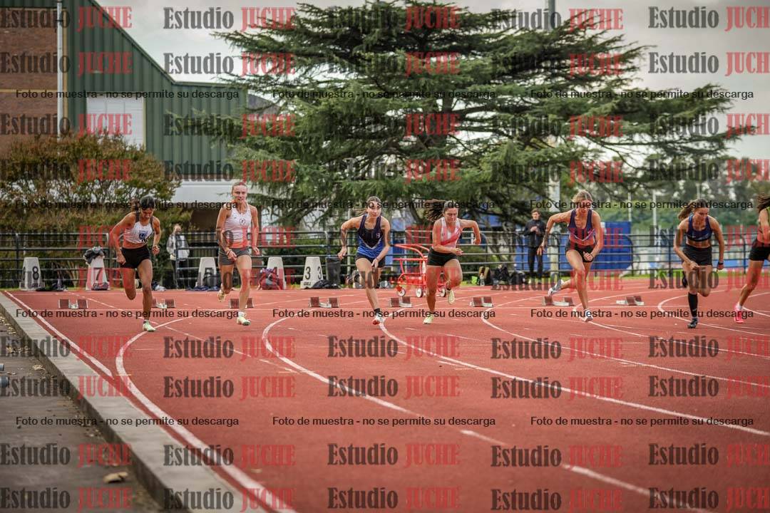 Fotos de los 100 m llanos de mujeres - FINAL