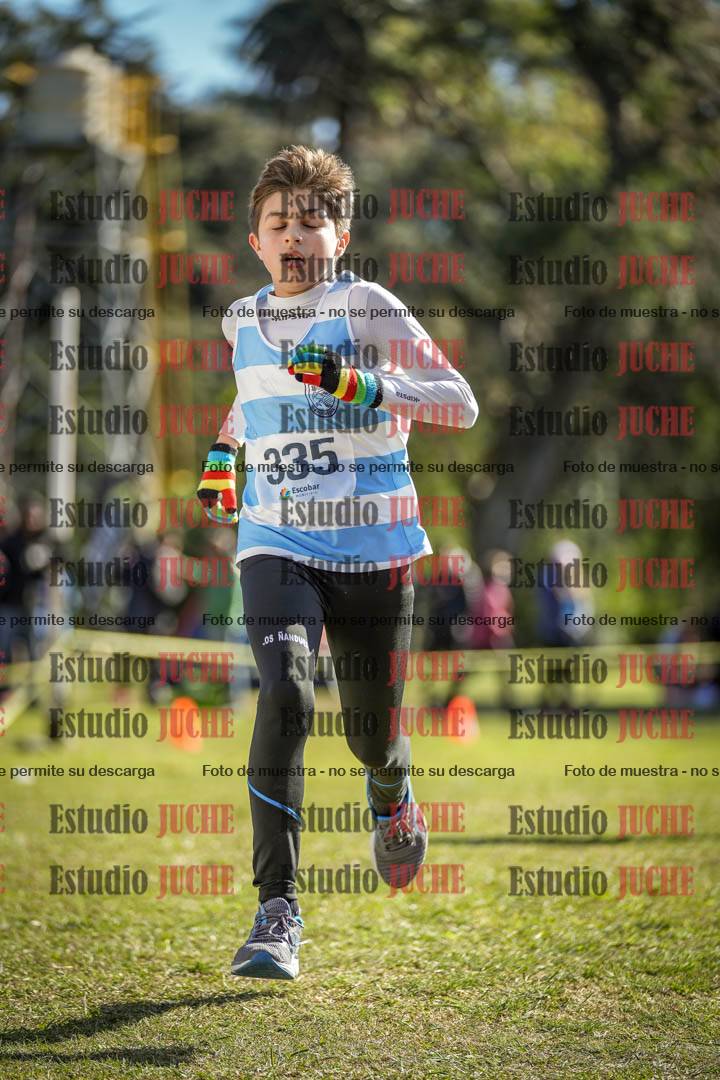 Fotos de la llegada del cross de 1500 m