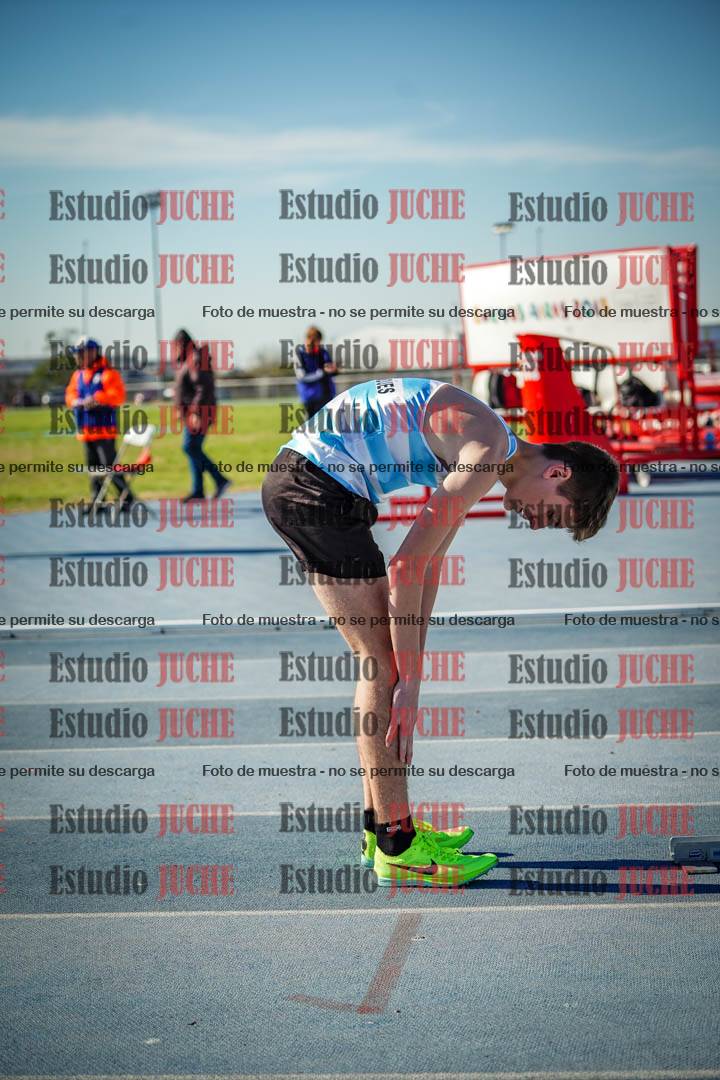 Fotos de los 400 m llanos de varones