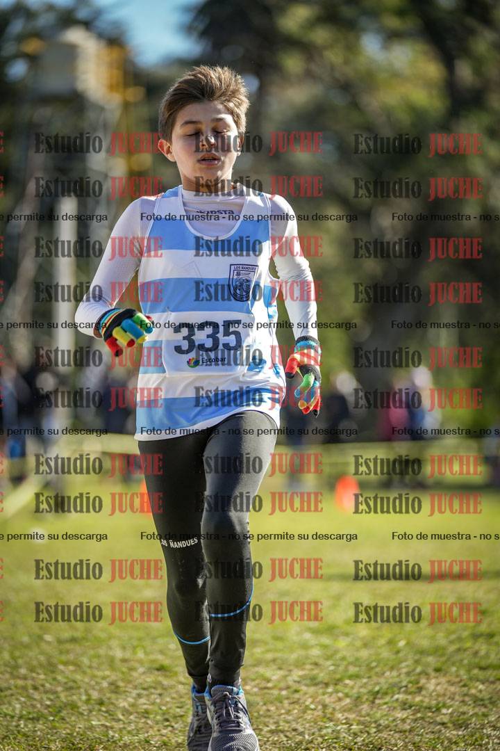 Fotos de la llegada del cross de 1500 m