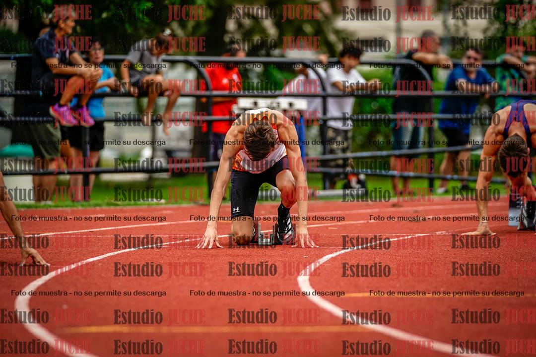 Fotos de los 200 m de varones
