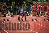 Fotos de los 100 m llanos de varones