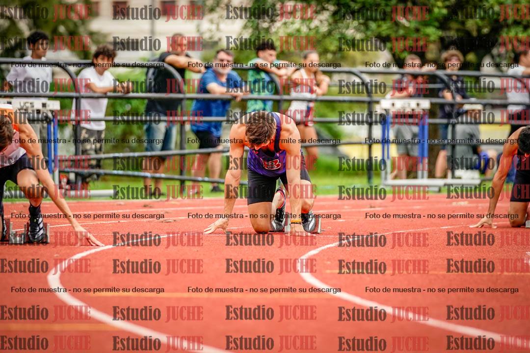 Fotos de los 200 m de varones