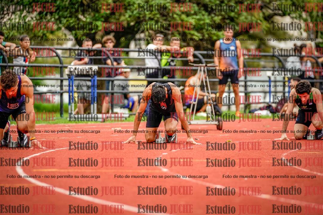 Fotos de los 200 m de varones