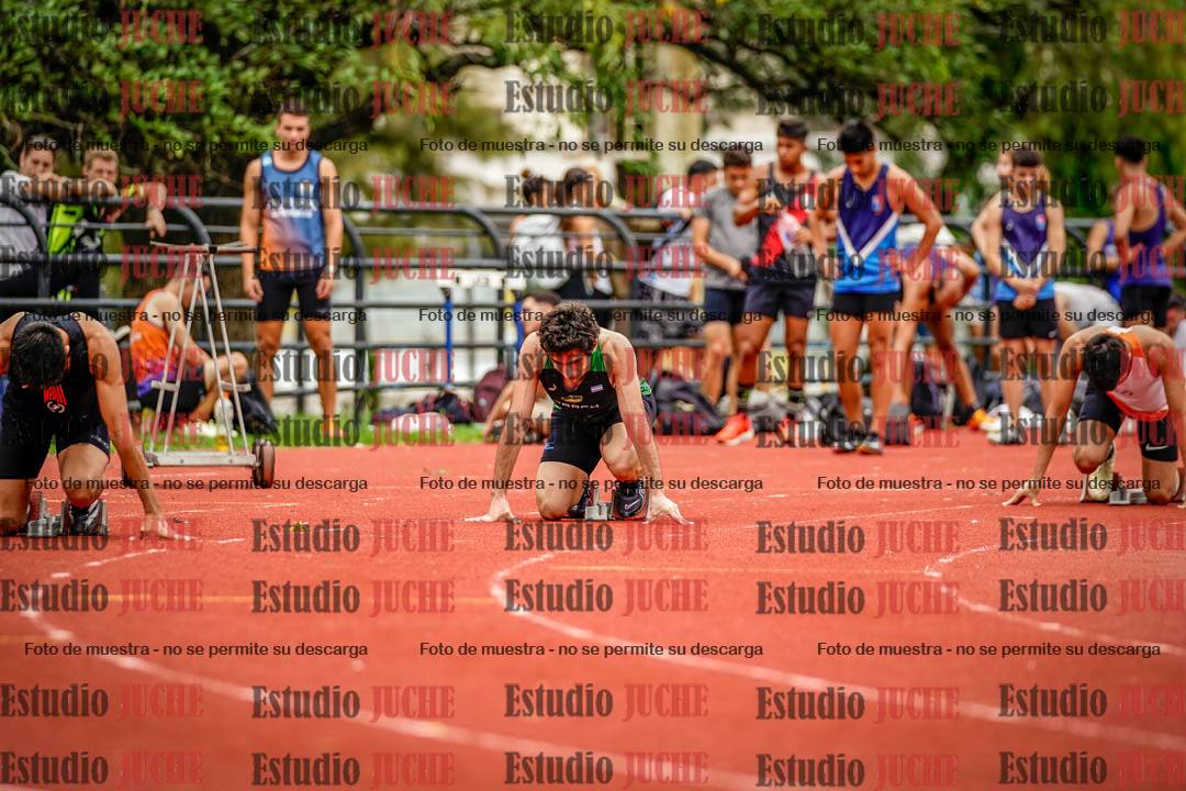 Fotos de los 200 m de varones