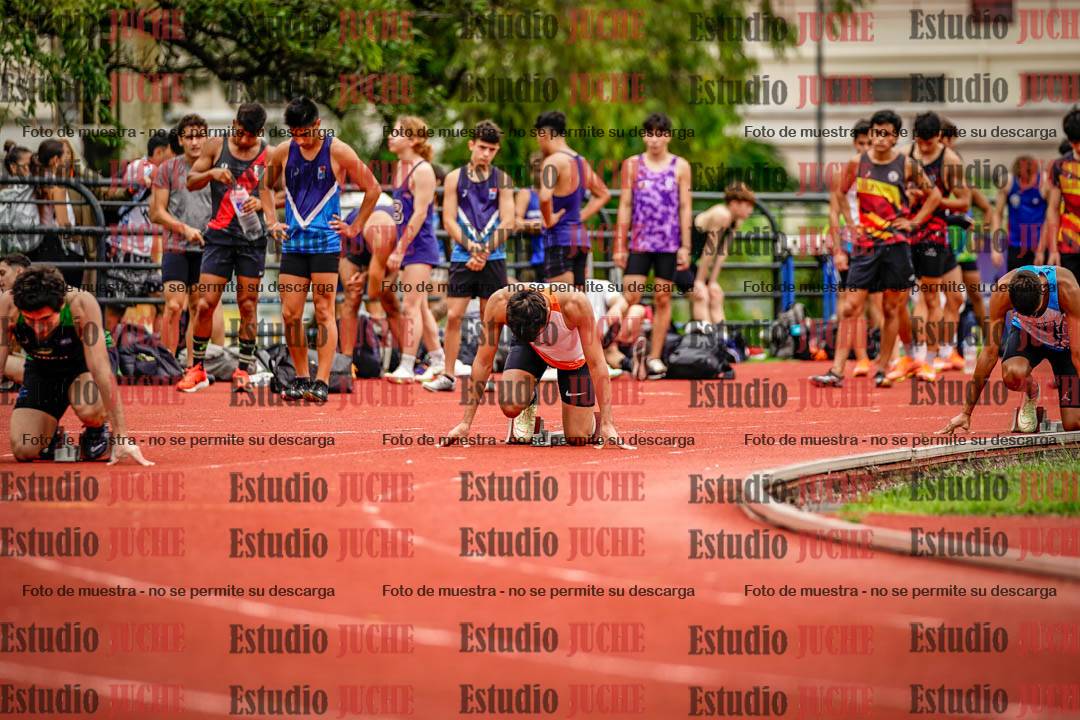 Fotos de los 200 m de varones