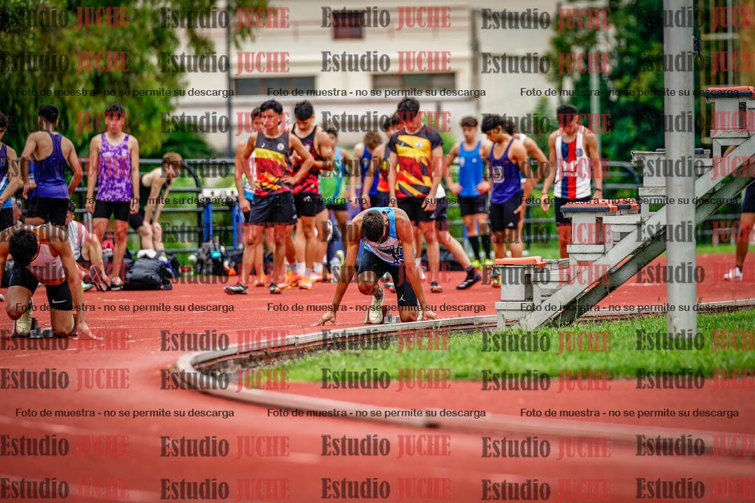 Fotos de los 200 m de varones