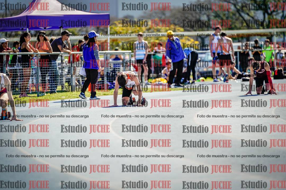 Fotos de los 400 m llanos de varones