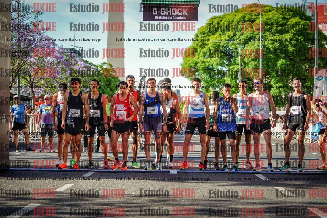 Fotos de la largada - categoría ÉLITE MASCULINA