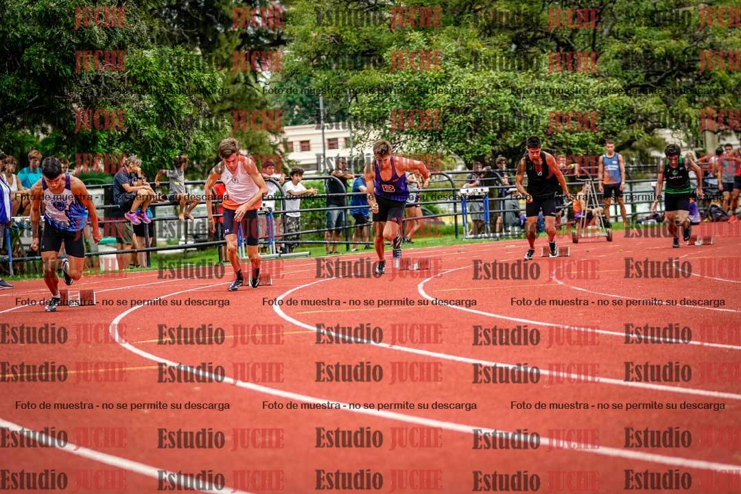 Fotos de los 200 m de varones