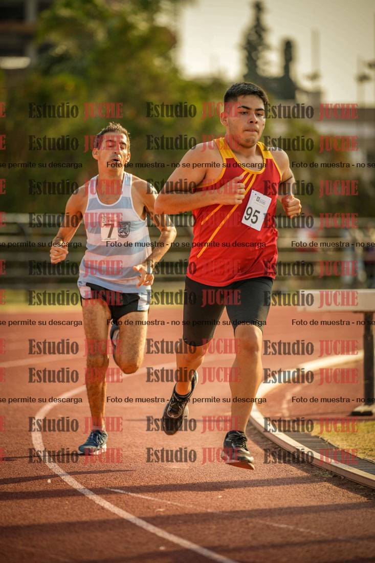 Fotos de los 1500 m llanos de varones