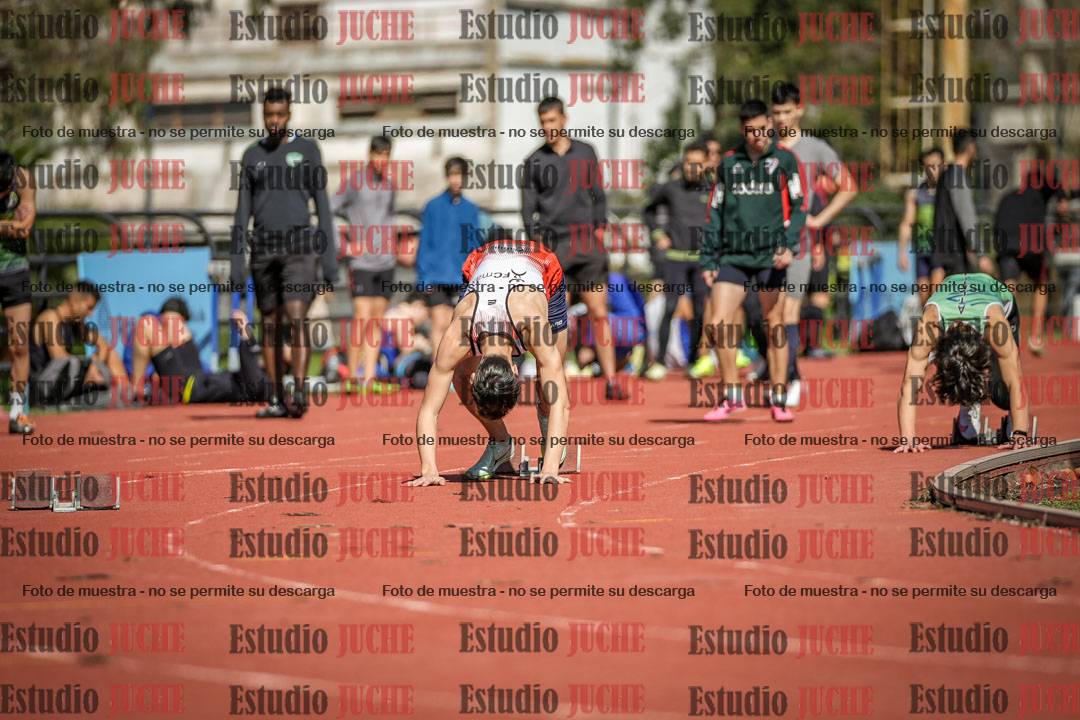 Fotos de los 200 m llanos de varones