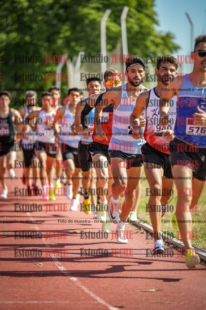 Fotos de los 5000 m llanos de varones