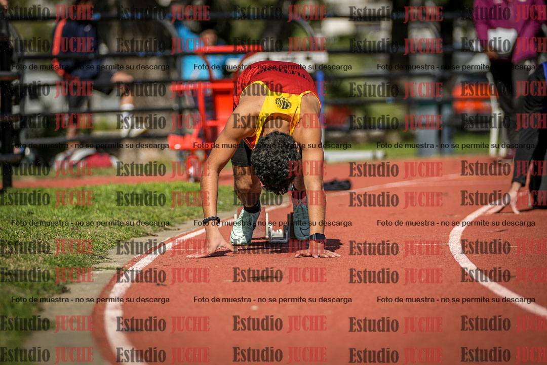 Fotos de los 200 m llanos de varones