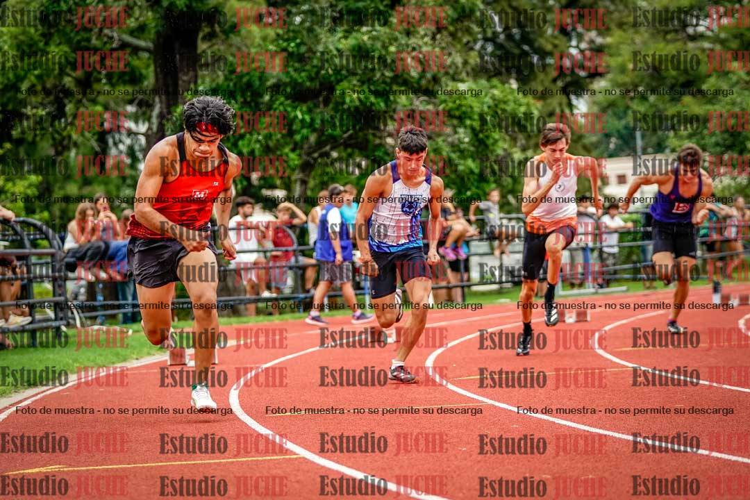 Fotos de los 200 m de varones