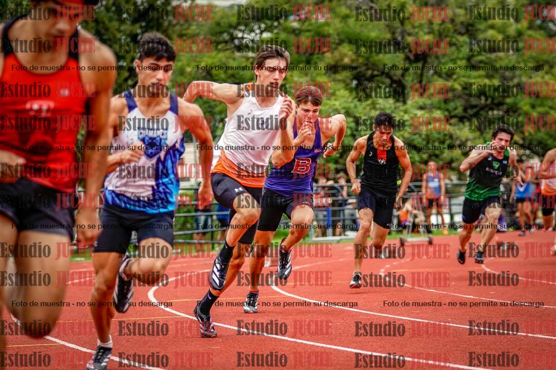 Fotos de los 200 m de varones