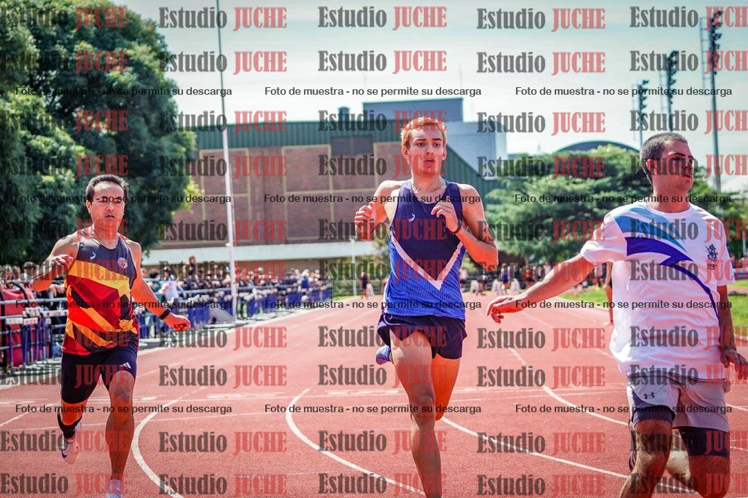 Fotos de los 100 m de varones