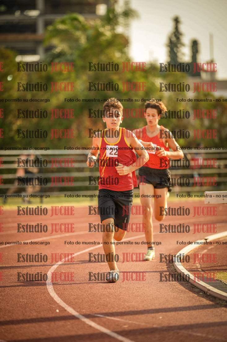 Fotos de los 1500 m llanos de varones
