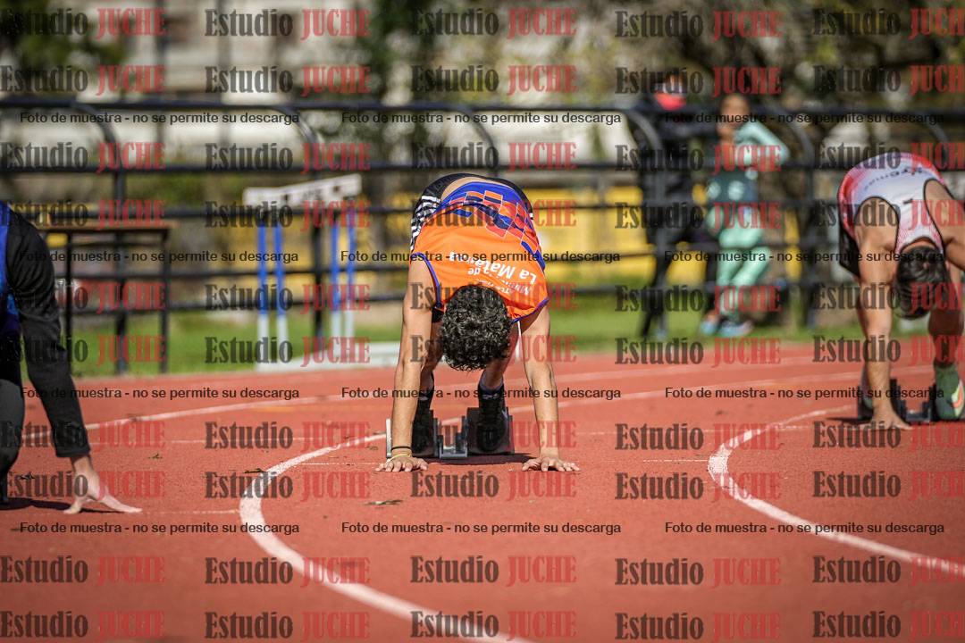 Fotos de los 200 m llanos de varones