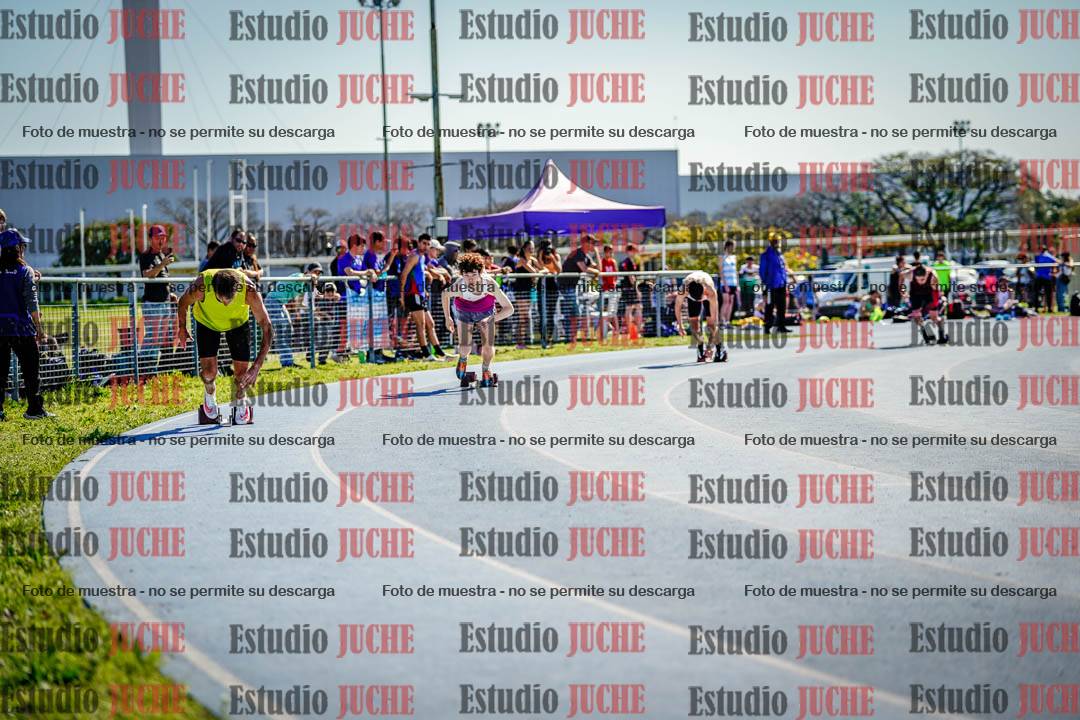 Fotos de los 400 m llanos de varones