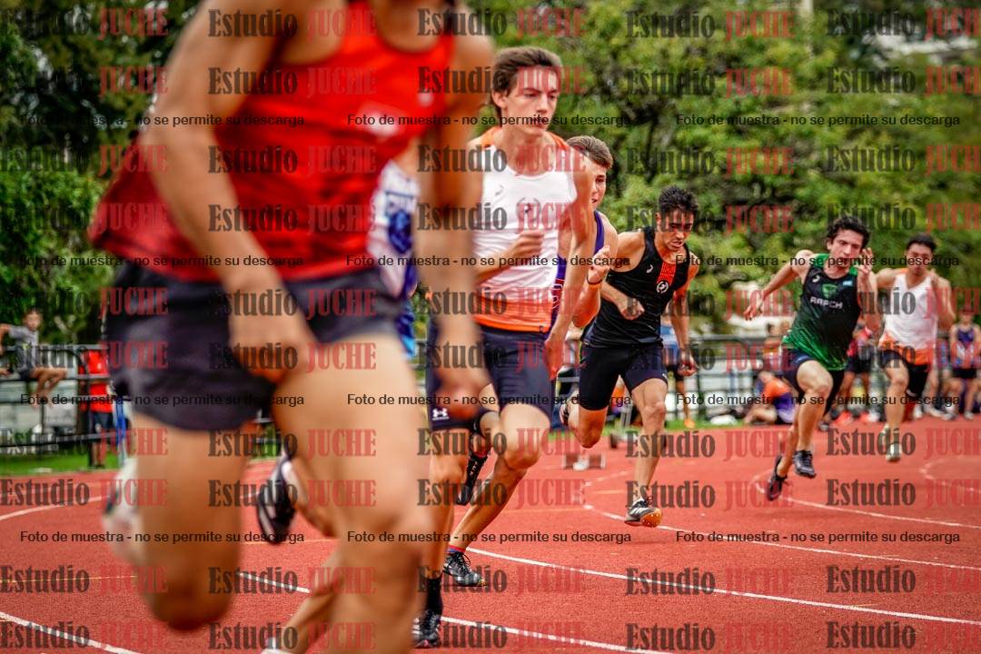 Fotos de los 200 m de varones