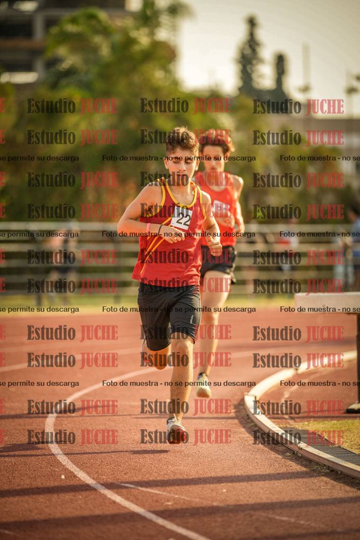 Fotos de los 1500 m llanos de varones