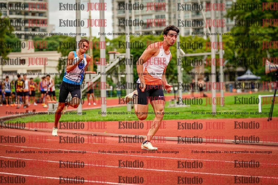 Fotos de los 200 m de varones