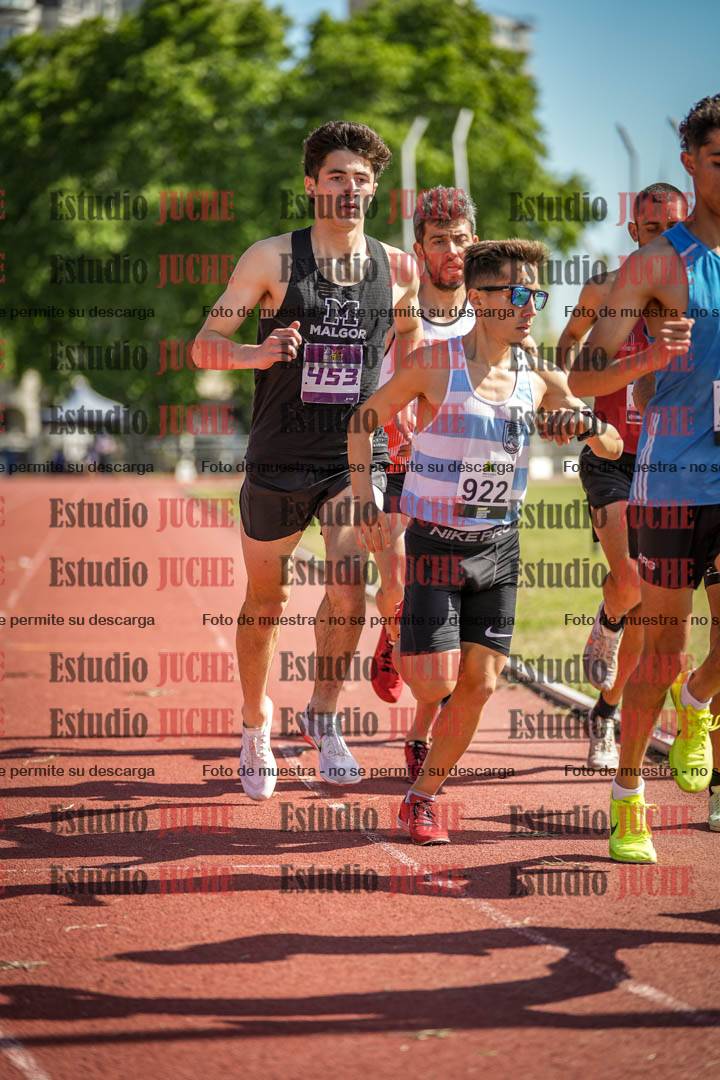 Fotos de los 5000 m llanos de varones