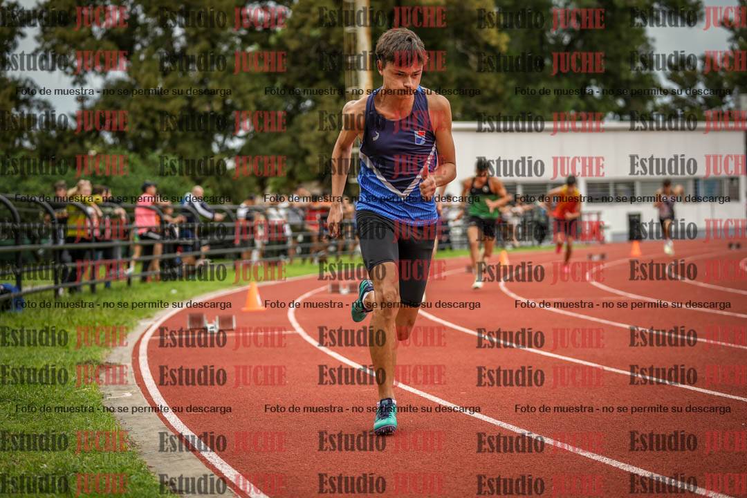 Fotos de los 400 m llanos de varones