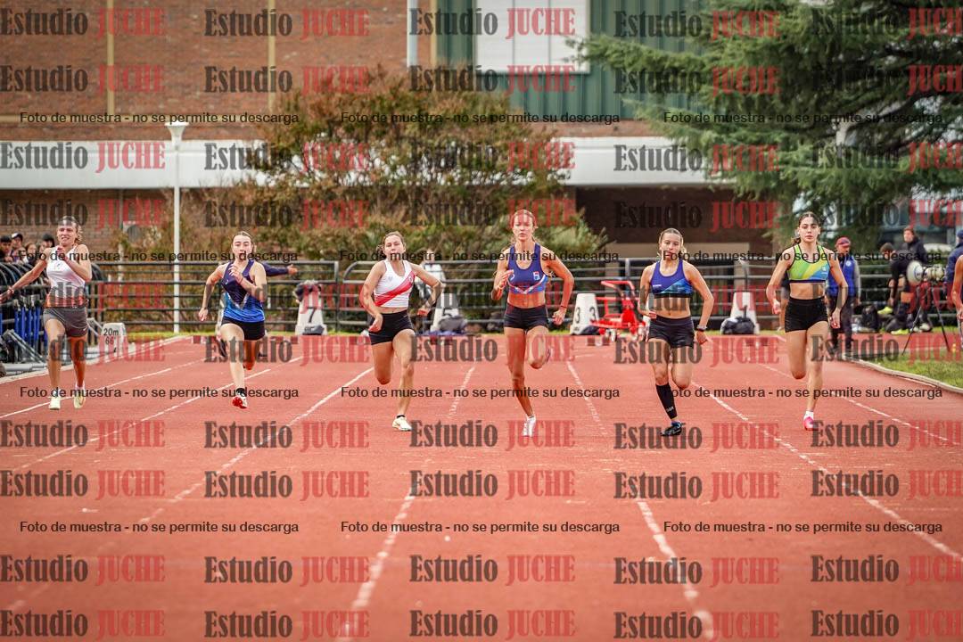 Fotos de los 100 m llanos de mujeres - FINAL