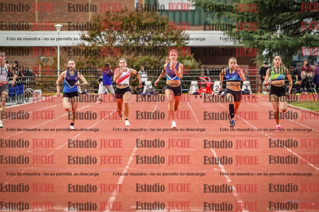 Fotos de los 100 m llanos de mujeres - FINAL