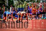 Fotos de los 100 m de varones
