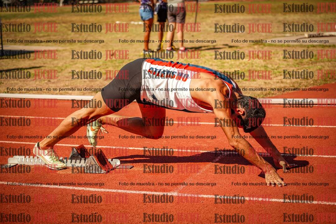 Fotos de los 400 m llanos de varones