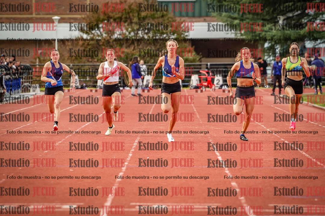 Fotos de los 100 m llanos de mujeres - FINAL
