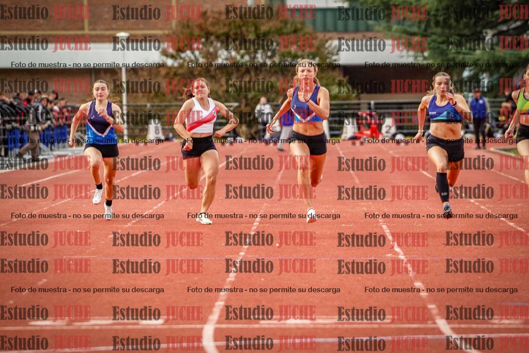 Fotos de los 100 m llanos de mujeres - FINAL