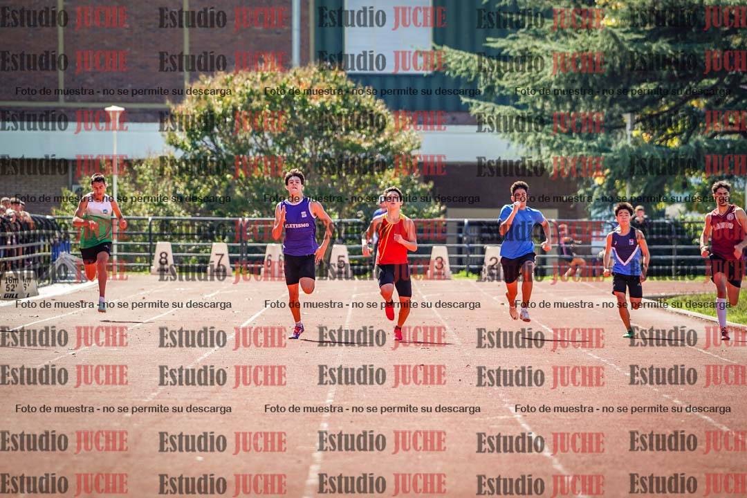 Fotos de los 200 m llanos de varones