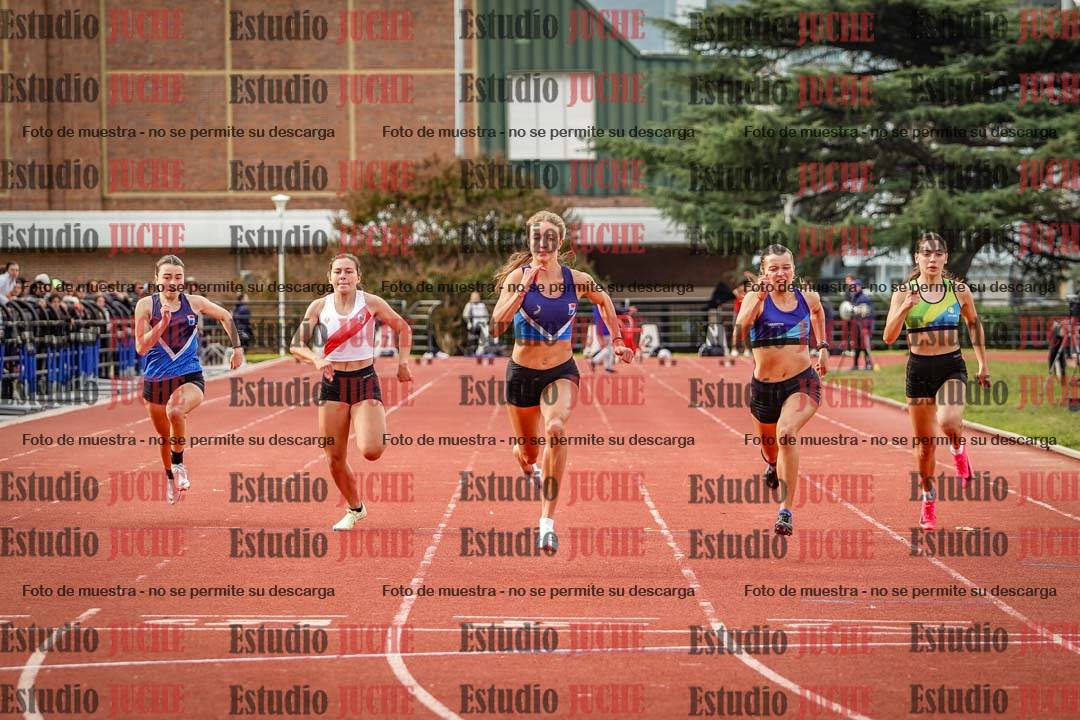 Fotos de los 100 m llanos de mujeres - FINAL