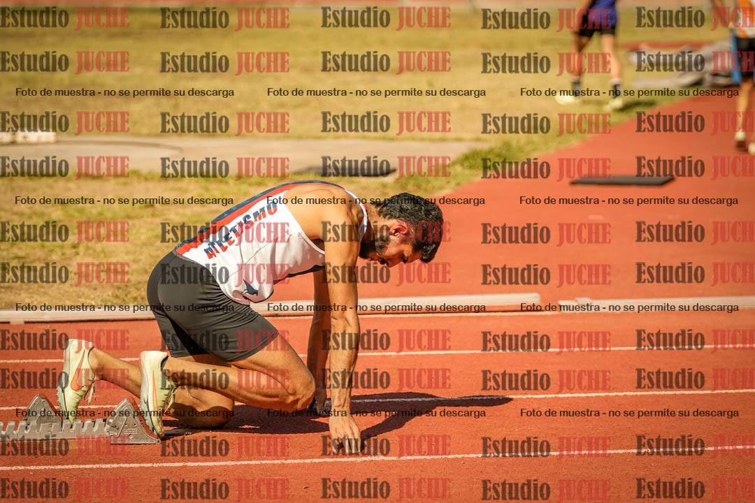 Fotos de los 400 m llanos de varones