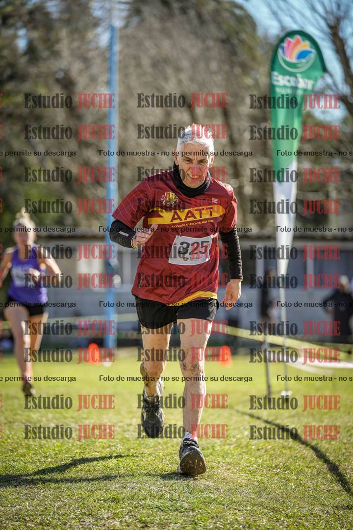 Fotos de la llegada del cross de 1500 m