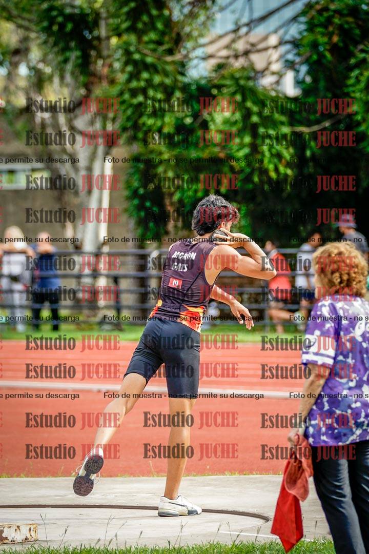 Fotos del lanzamiento de bala de varones - decatlón 3