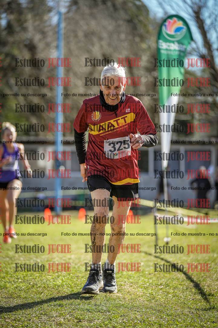 Fotos de la llegada del cross de 1500 m