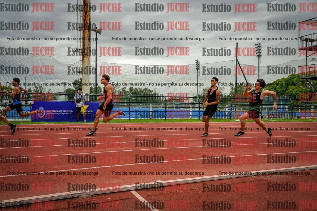 Fotos de los 200 m de varones
