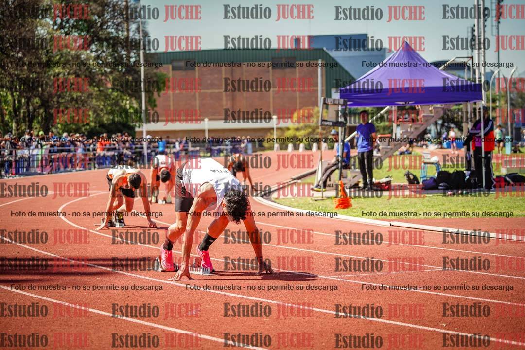 Fotos de los 400 m llanos de varones