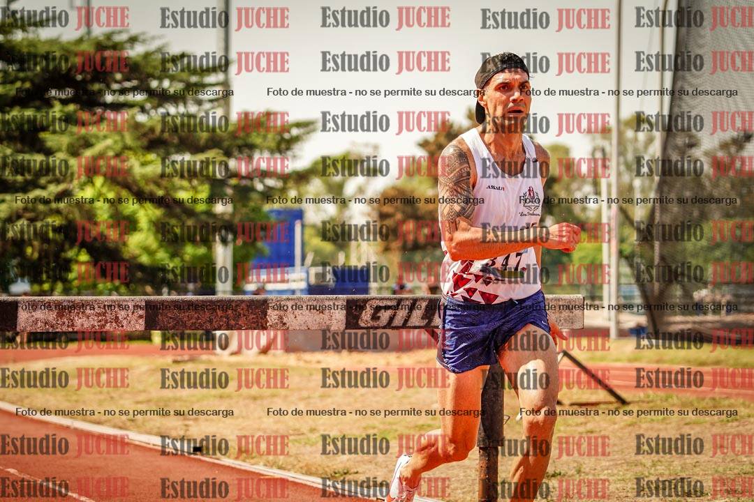Fotos de los 3000 m con obstáculos de varones