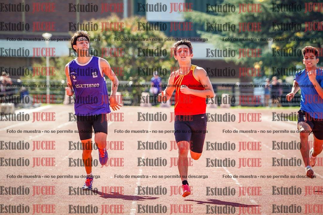 Fotos de los 200 m llanos de varones