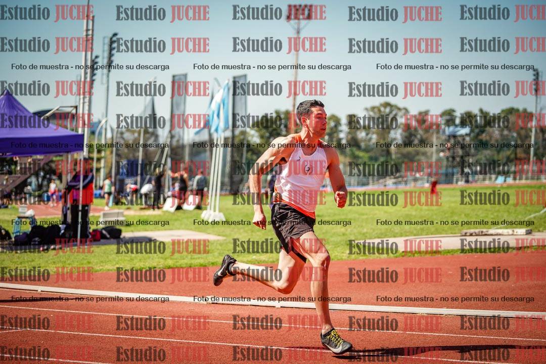 Fotos de los 400 m llanos de varones
