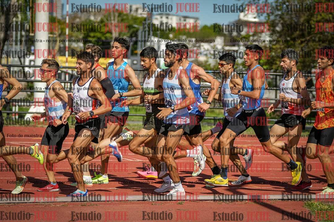 Fotos de los 5000 m llanos de varones