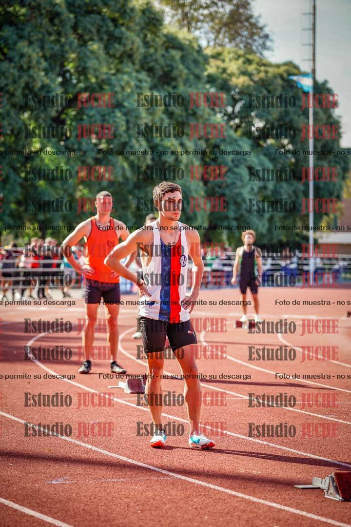 Fotos de los 400 m llanos de varones